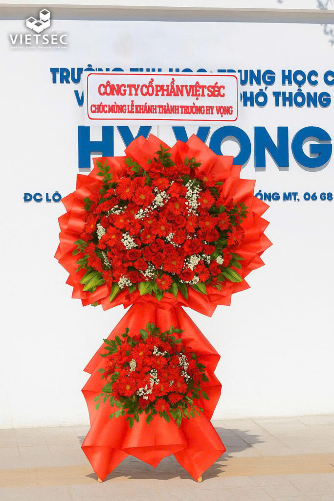 Công ty Cổ Phần Việt - Séc gửi lẵng hoa chúc mừng sự kiện