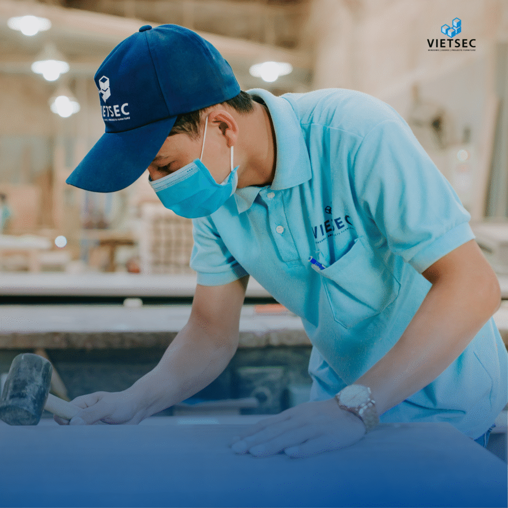 Sự tỉ mỉ của người thợ mộc